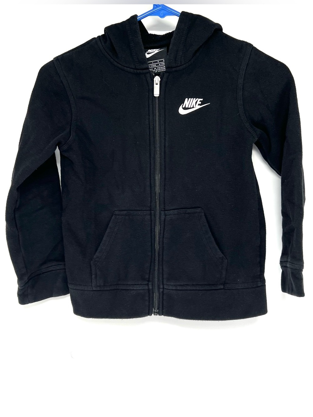 Nike fleece jacket boys large